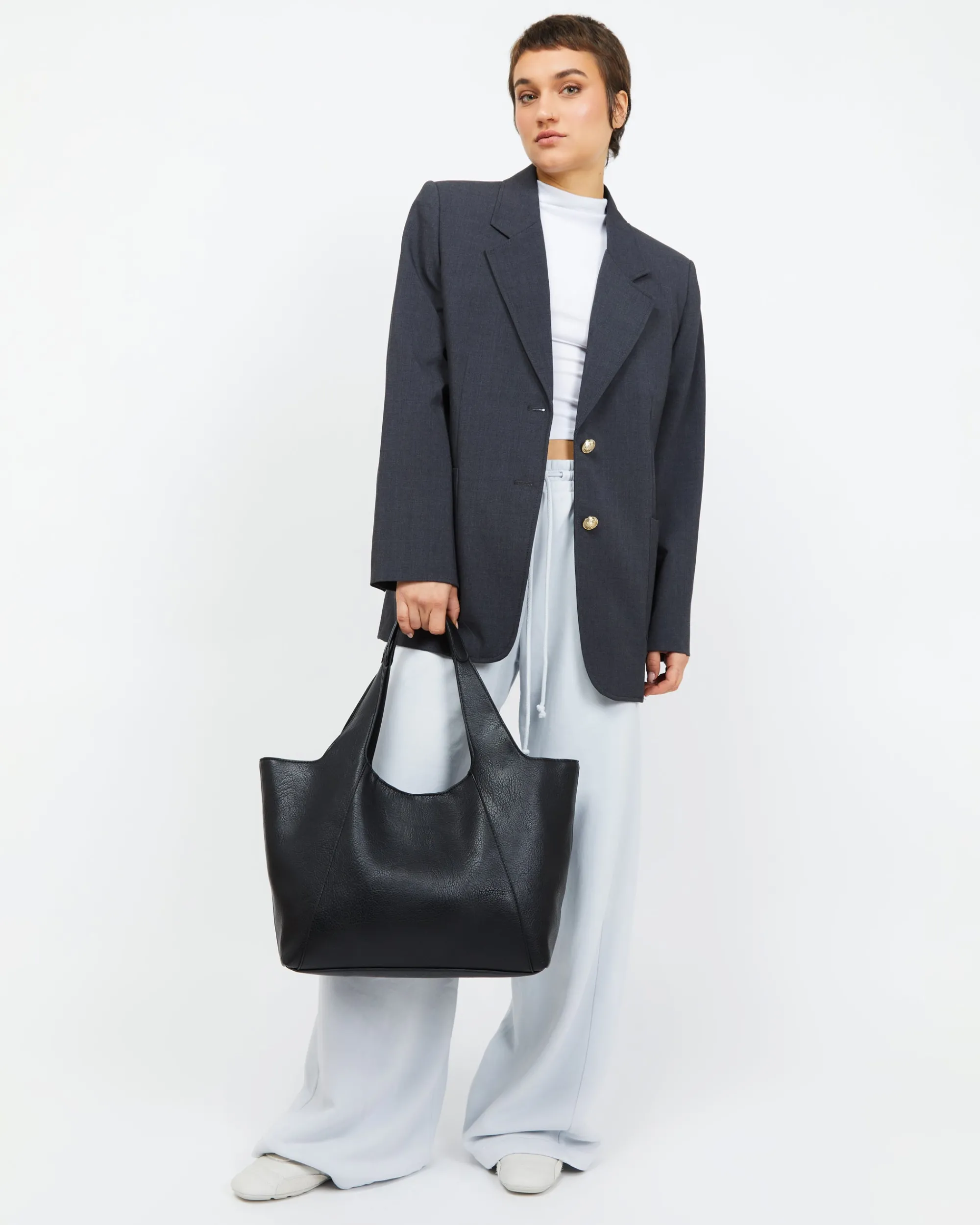 Misako Bolso de hombro con asa bandolera extraíble