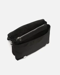 Misako Bolso de hombro con asa bandolera extraíble y detalles brillantes