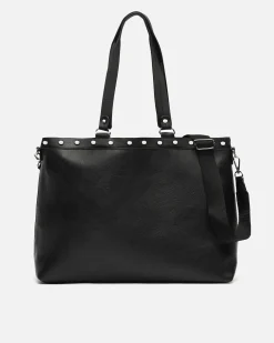Misako Bolso de hombro grande con detalles metálicos