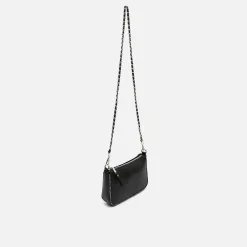 Misako Bolso de hombro pequeño con asa bandolera y detalles metálicos