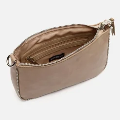 Misako Bolso de hombro pequeño con asa bandolera y detalles metálicos