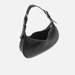 Misako Bolso de hombro pequeño con asa regulable y estampado monogram