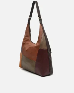 Misako Bolso hobo con estampado patchwork