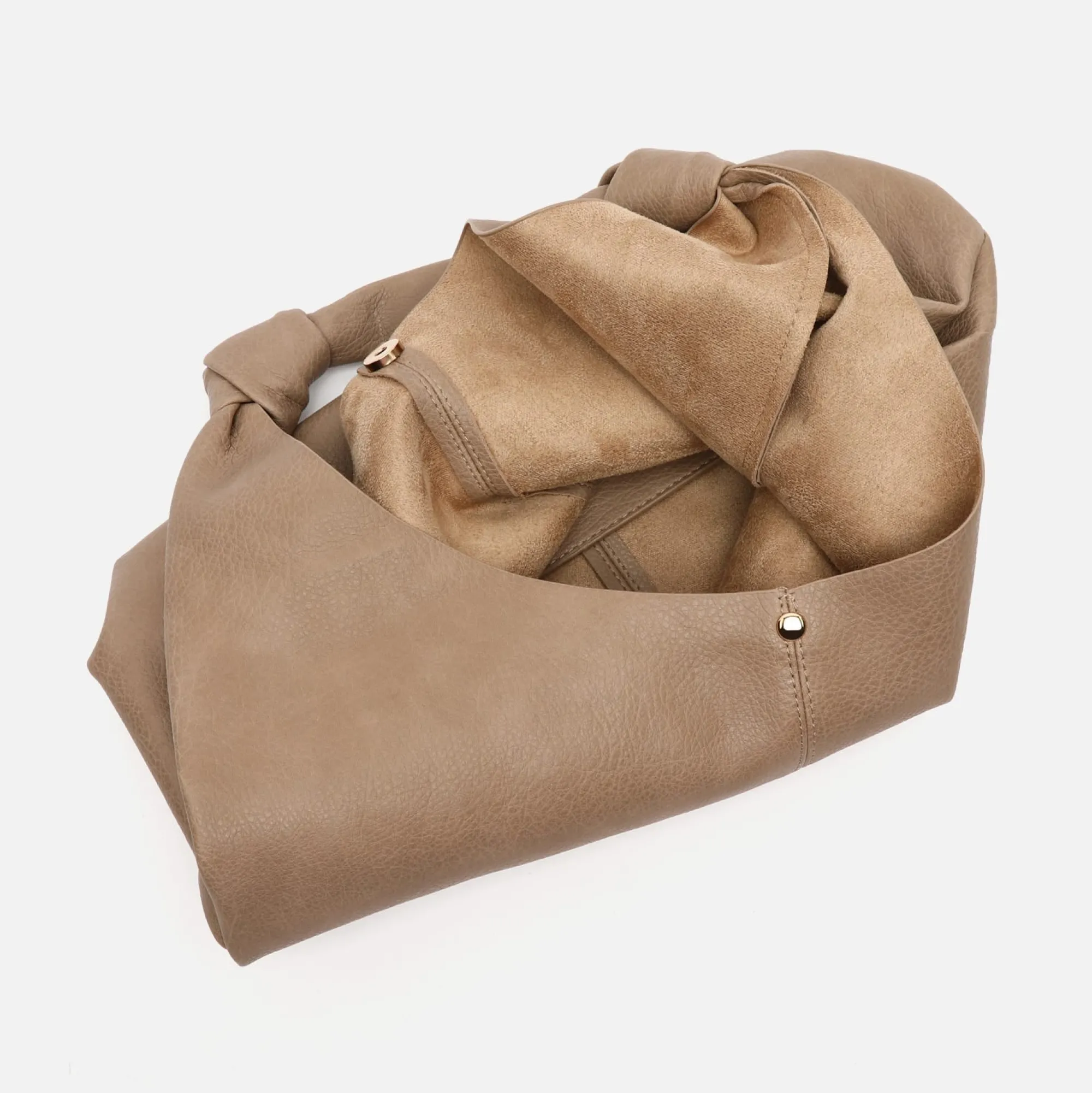 Misako Bolso hobo grande con neceser interior extraíble