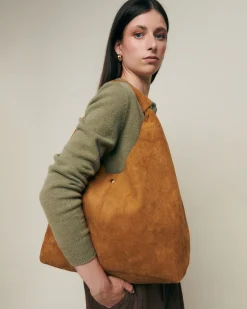 Misako Bolso hobo grande efecto ante con neceser extraíble