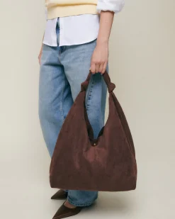 Misako Bolso hobo grande efecto ante con neceser extraíble