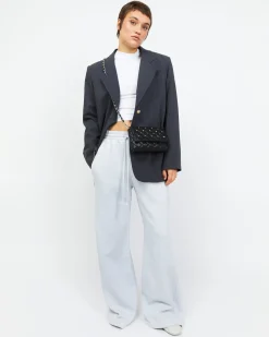 Misako Bolso mini acolchado con detalles metálicos