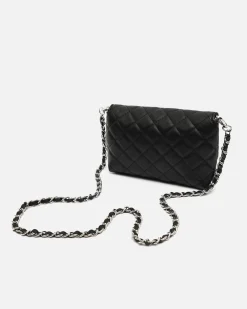 Misako Bolso mini acolchado con detalles metálicos