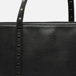 Misako Bolso shopper con detalles metálicos
