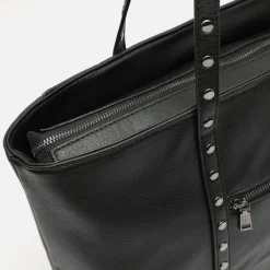 Misako Bolso shopper con detalles metálicos