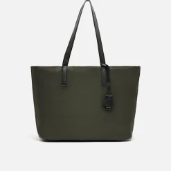 Misako Bolso shopper de nylon con bolsillo para portátil (15")
