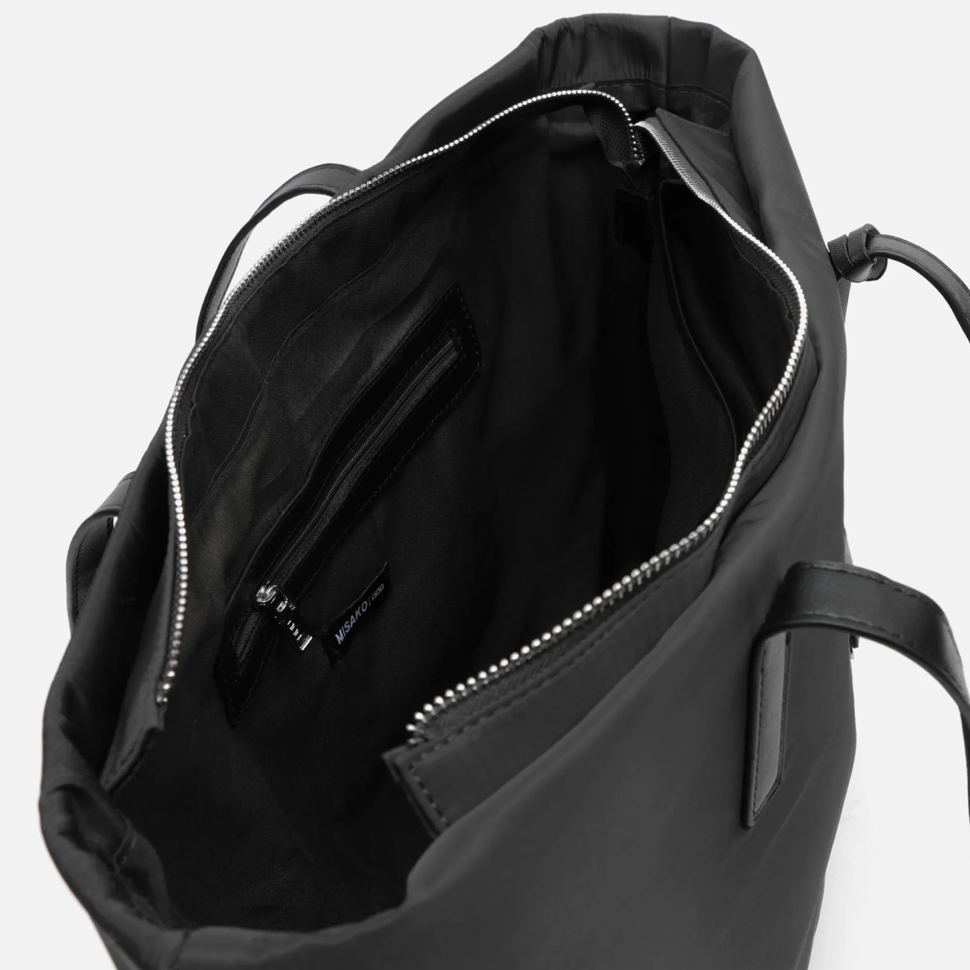 Misako Bolso shopper de nylon con bolsillo para portátil (15")