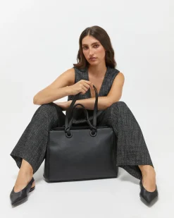 Misako Bolso shopper grande con asa de mano