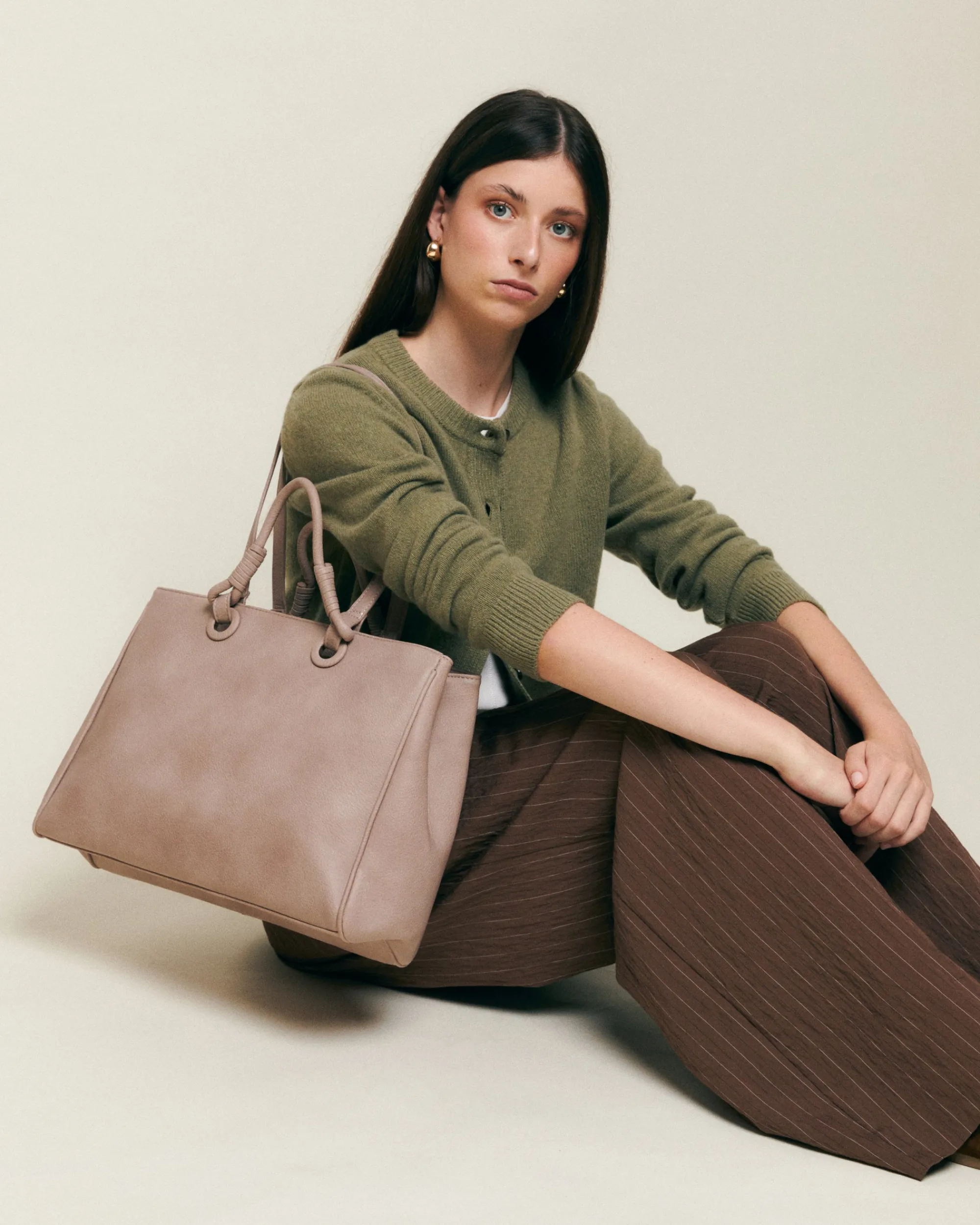 Misako Bolso shopper grande con asa de mano