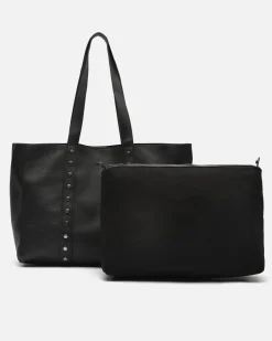Misako Bolso shopper grande con neceser extraíble y detalles metálicos