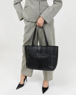 Misako Bolso shopper grande con detalles metálicos