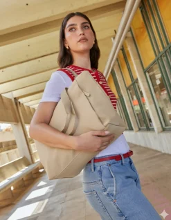Misako Bolso shopper grande en nylon con bolsillo para portátil (15