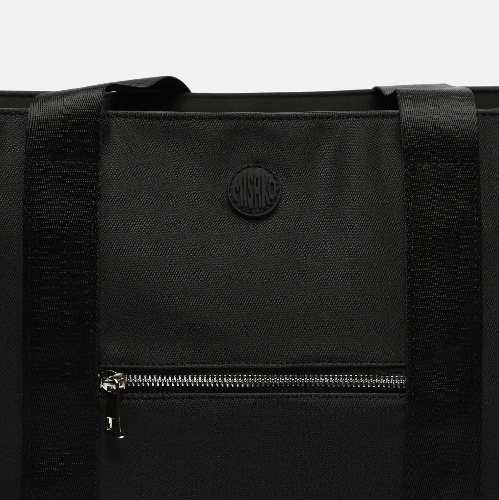 Misako Bolso shopper grande en nylon con bolsillo para tablet