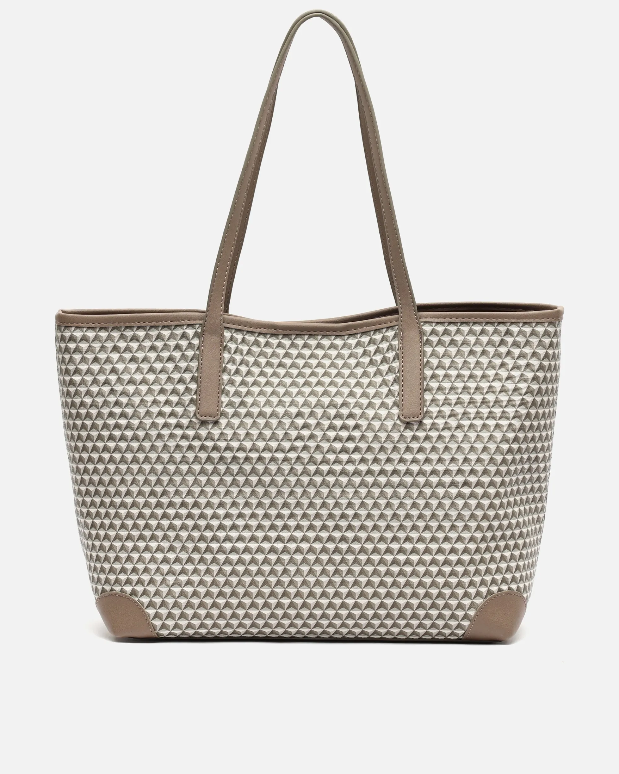 Misako Bolso shopper grande estampado con bolsa interior extraíble