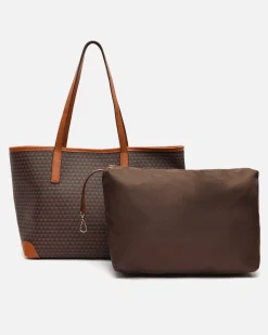 Misako Bolso shopper grande estampado con bolsa interior extraíble