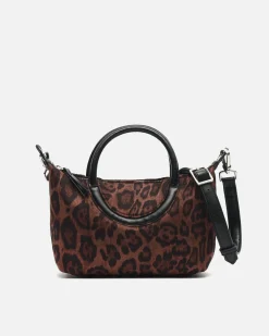 Misako Bolso tote de fiesta animal print y asa bandolera extraíble