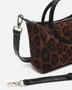 Misako Bolso tote de fiesta animal print y asa bandolera extraíble