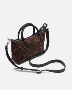 Misako Bolso tote de fiesta animal print y asa bandolera extraíble