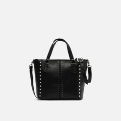 Misako Bolso tote mediano con asa bandolera extraíble y detalles metálicos