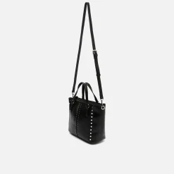 Misako Bolso tote mediano con asa bandolera extraíble y detalles metálicos