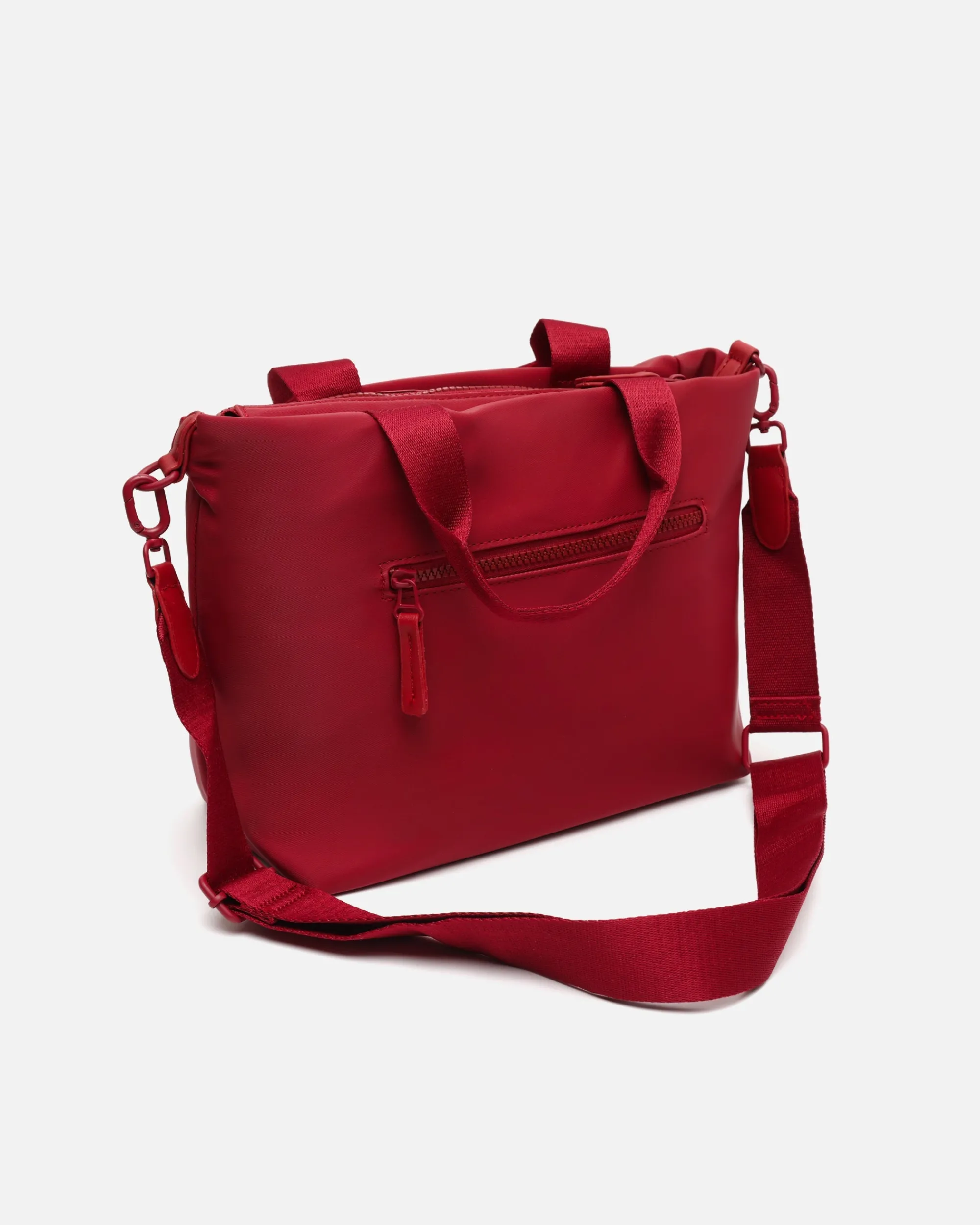 Misako Bolso tote mediano en nylon con asa bandolera extraíble