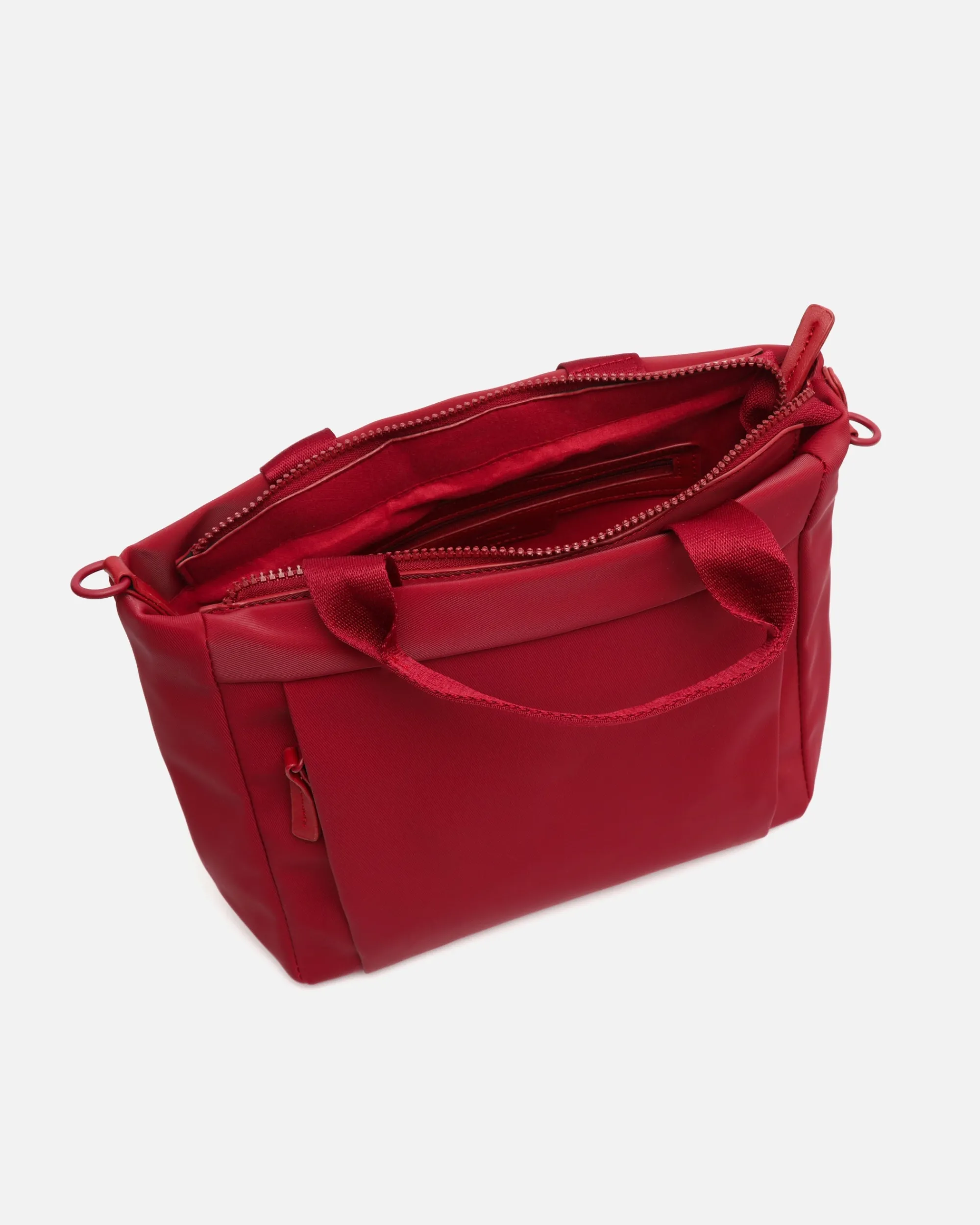 Misako Bolso tote mediano en nylon con asa bandolera extraíble