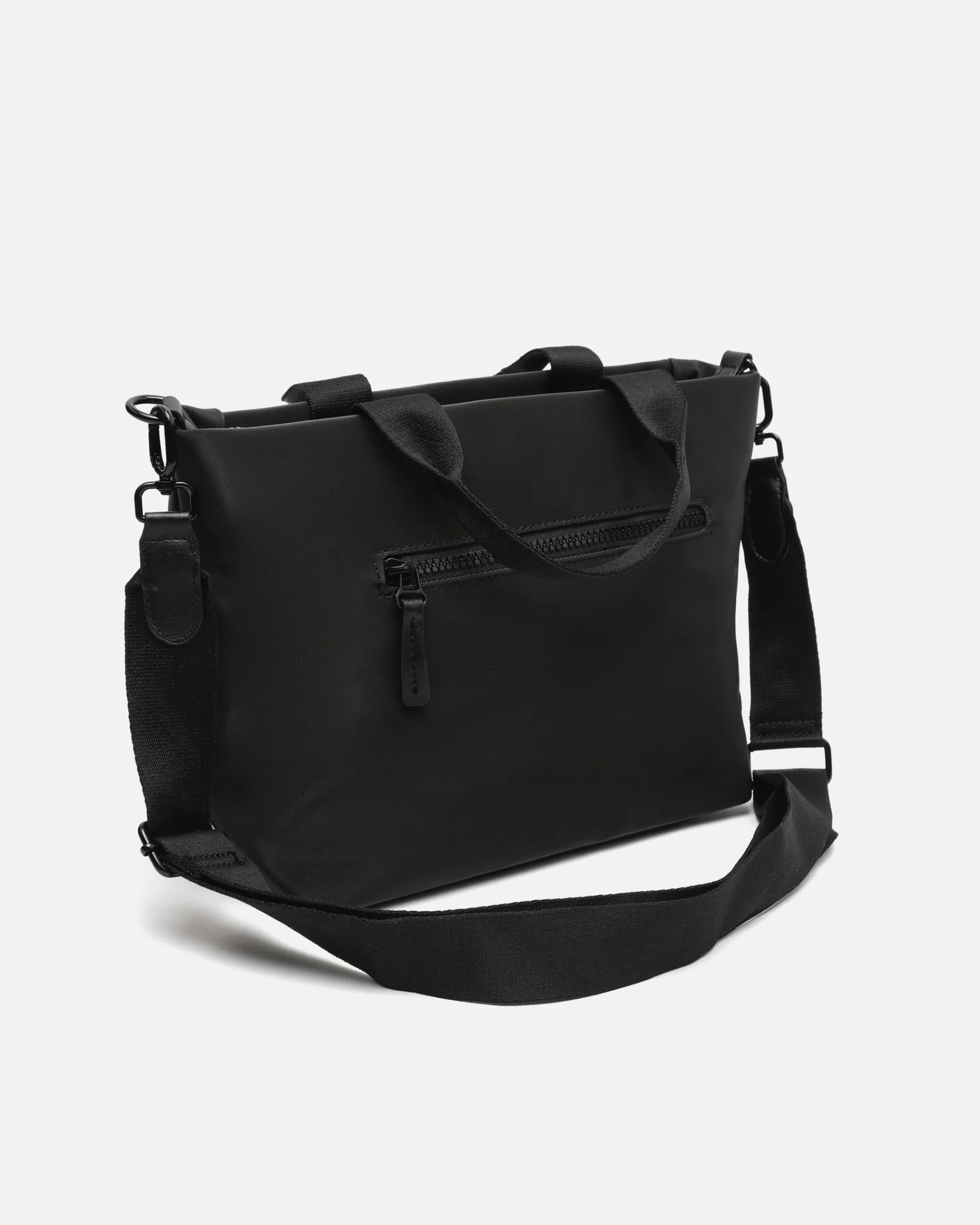 Misako Bolso tote mediano en nylon con asa bandolera extraíble