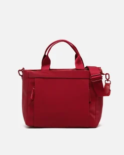 Misako Bolso tote mediano en nylon con asa bandolera extraíble