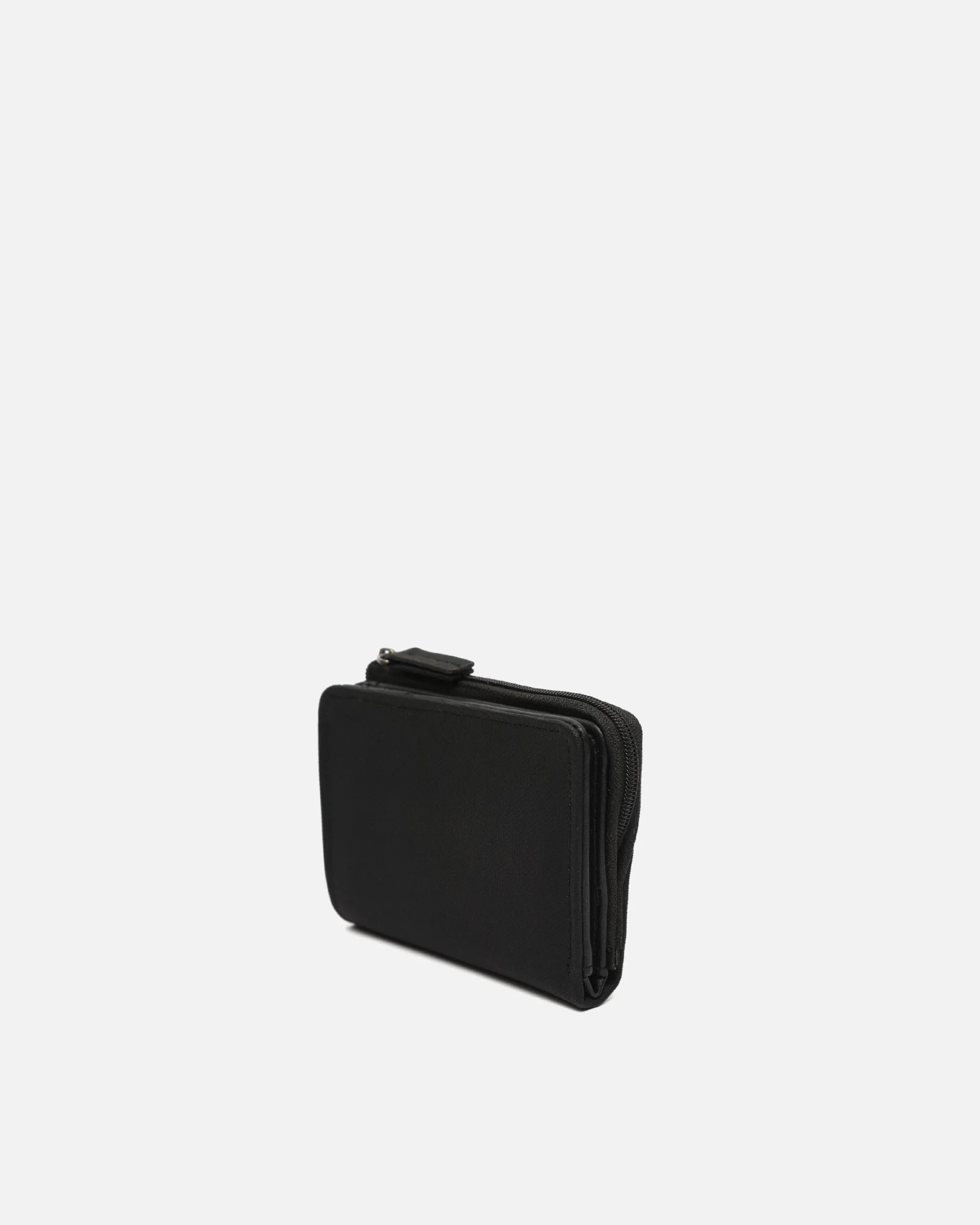 Hombre Misako Cartera con compartimento para billetes, tarjetas y monedas con cierre