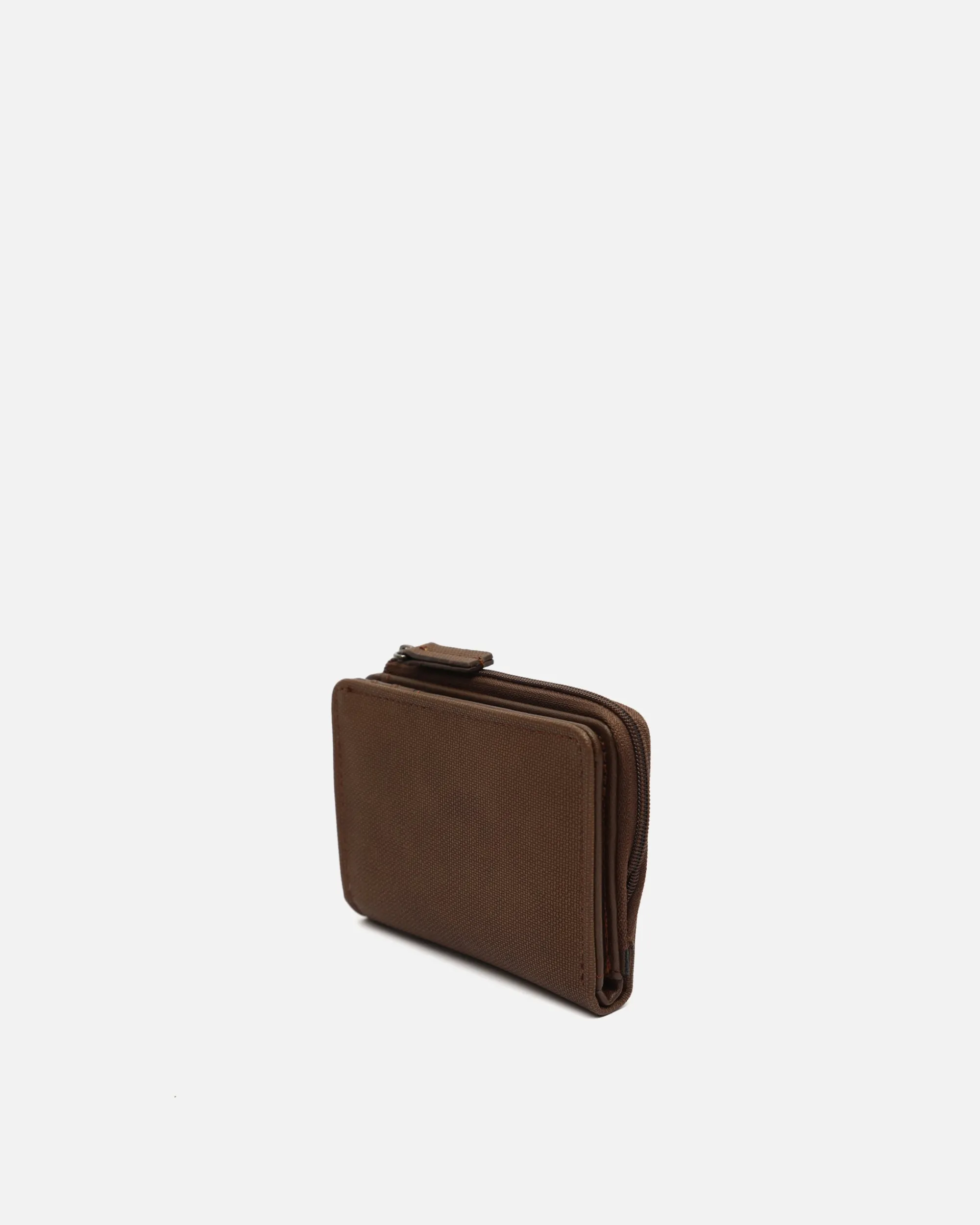 Hombre Misako Cartera con compartimento para billetes, tarjetas y monedas con cierre