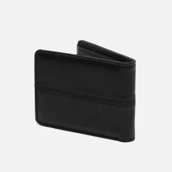 Hombre Misako Cartera con compartimento para billetes, tarjetas y monedas
