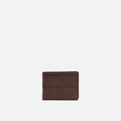 Hombre Misako Cartera con compartimento para billetes, tarjetas y monedas