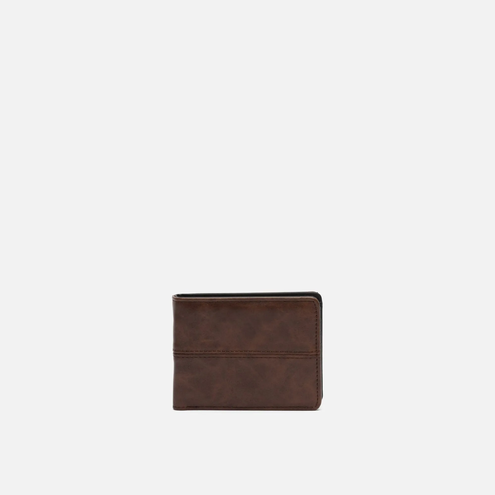 Hombre Misako Cartera con compartimento para billetes, tarjetas y monedas