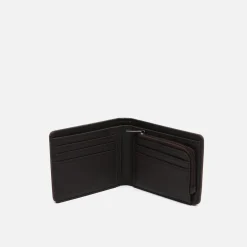 Hombre Misako Cartera con compartimento para billetes, tarjetas y monedas