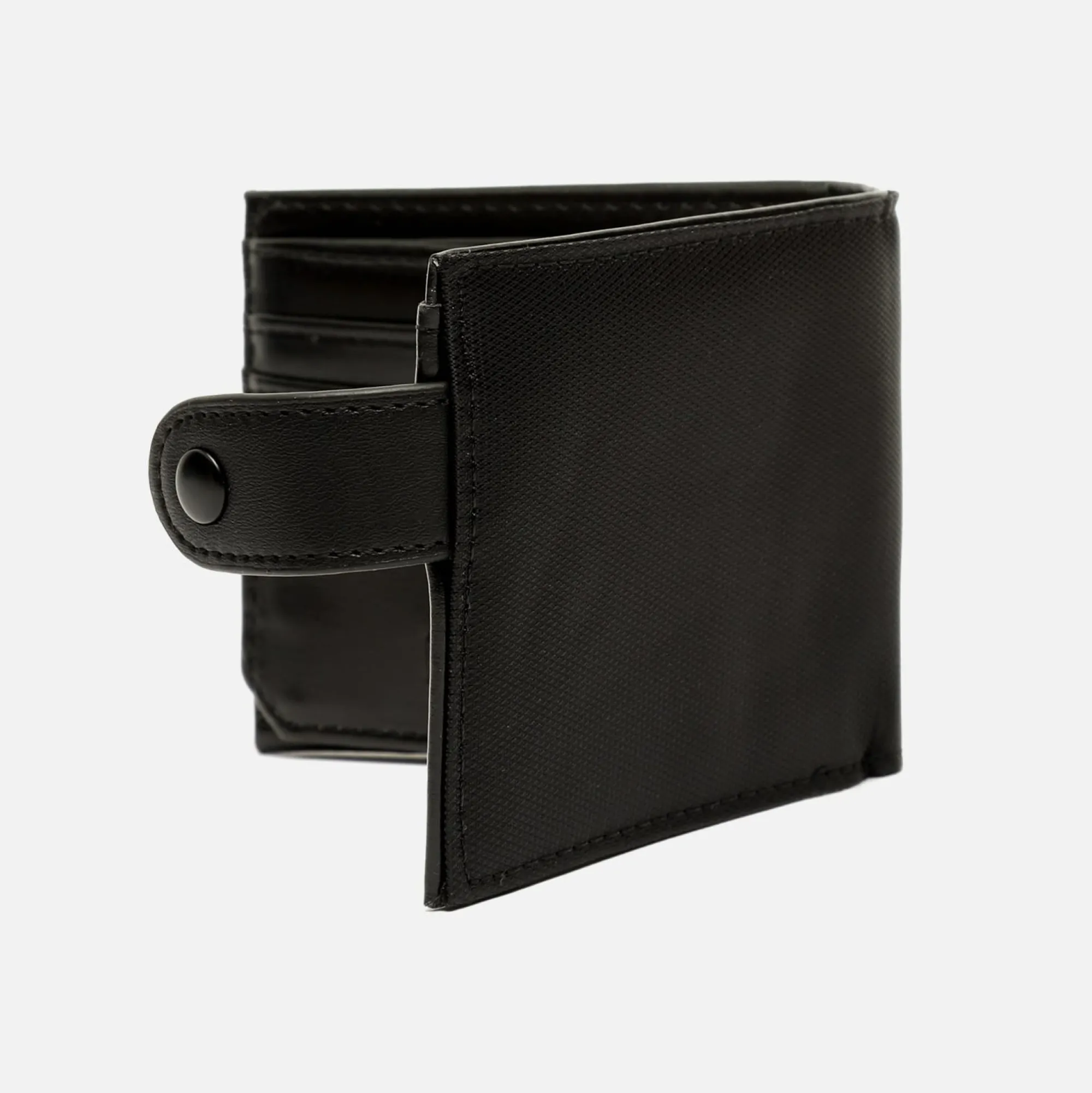 Hombre Misako Cartera con compartimento para billetes, tarjetas y monedas con cierre