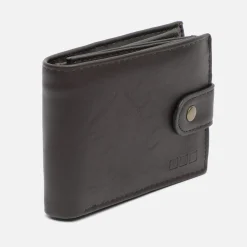 Hombre Misako Cartera con compartimento para billetes, tarjetas y monedas con cierre