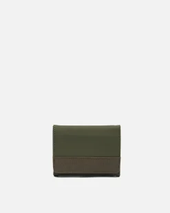 Hombre Misako Cartera con compartimento para billetes, tarjetas y monedas