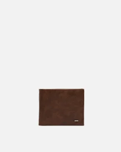Hombre Misako Cartera con compartimento para billetes, tarjetas y monedas
