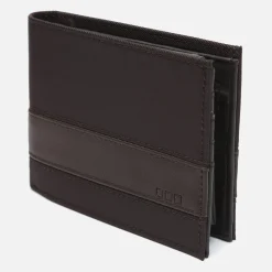 Hombre Misako Cartera con compartimento para billetes, tarjetas y monedas