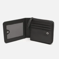 Hombre Misako Cartera con tarjetas y monedas con cierrre de cremallera