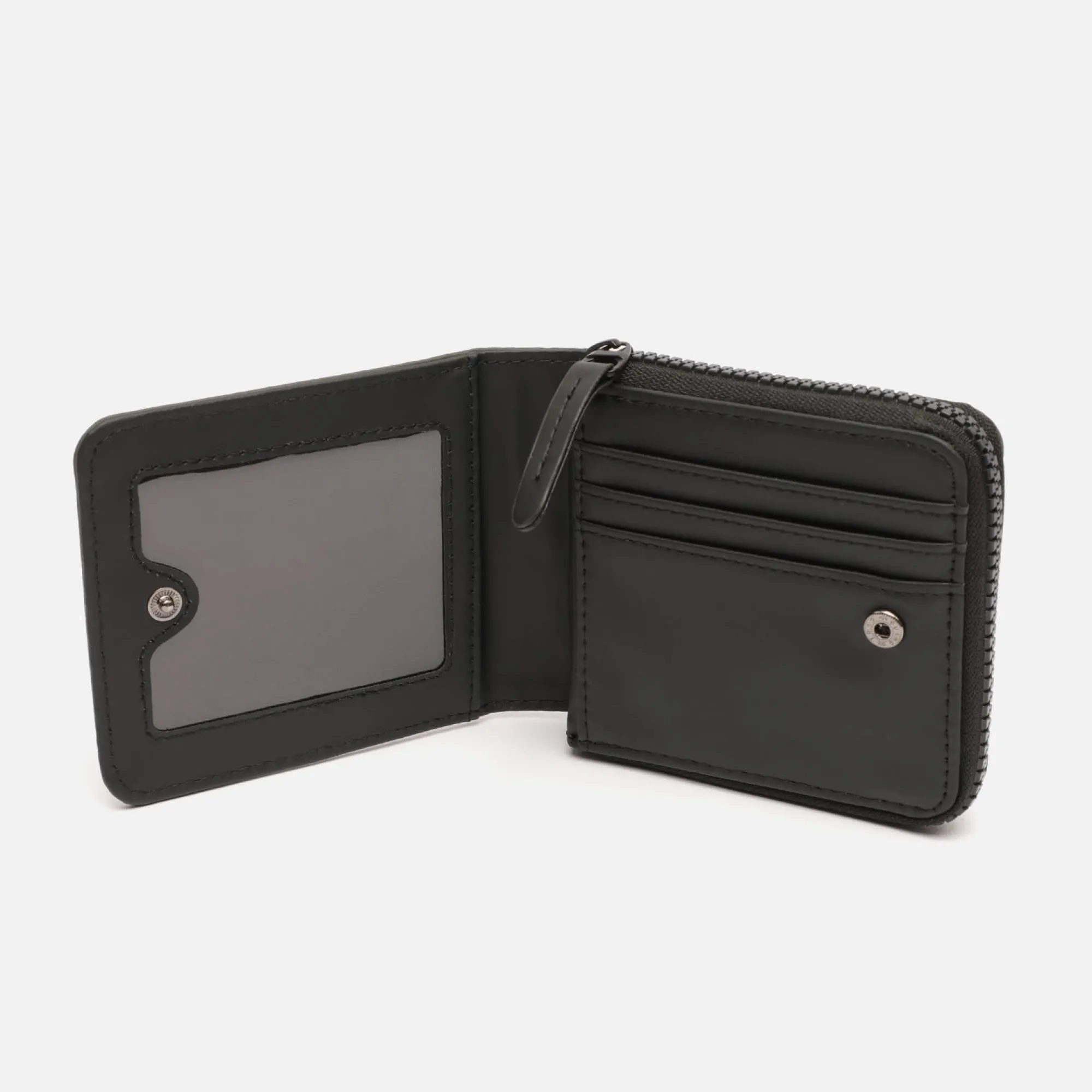Hombre Misako Cartera con tarjetas y monedas con cierrre de cremallera
