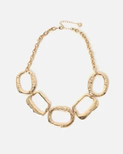 Misako Collar corto con detalles maxi