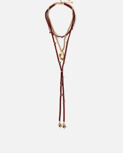 Misako Collar largo con detalles