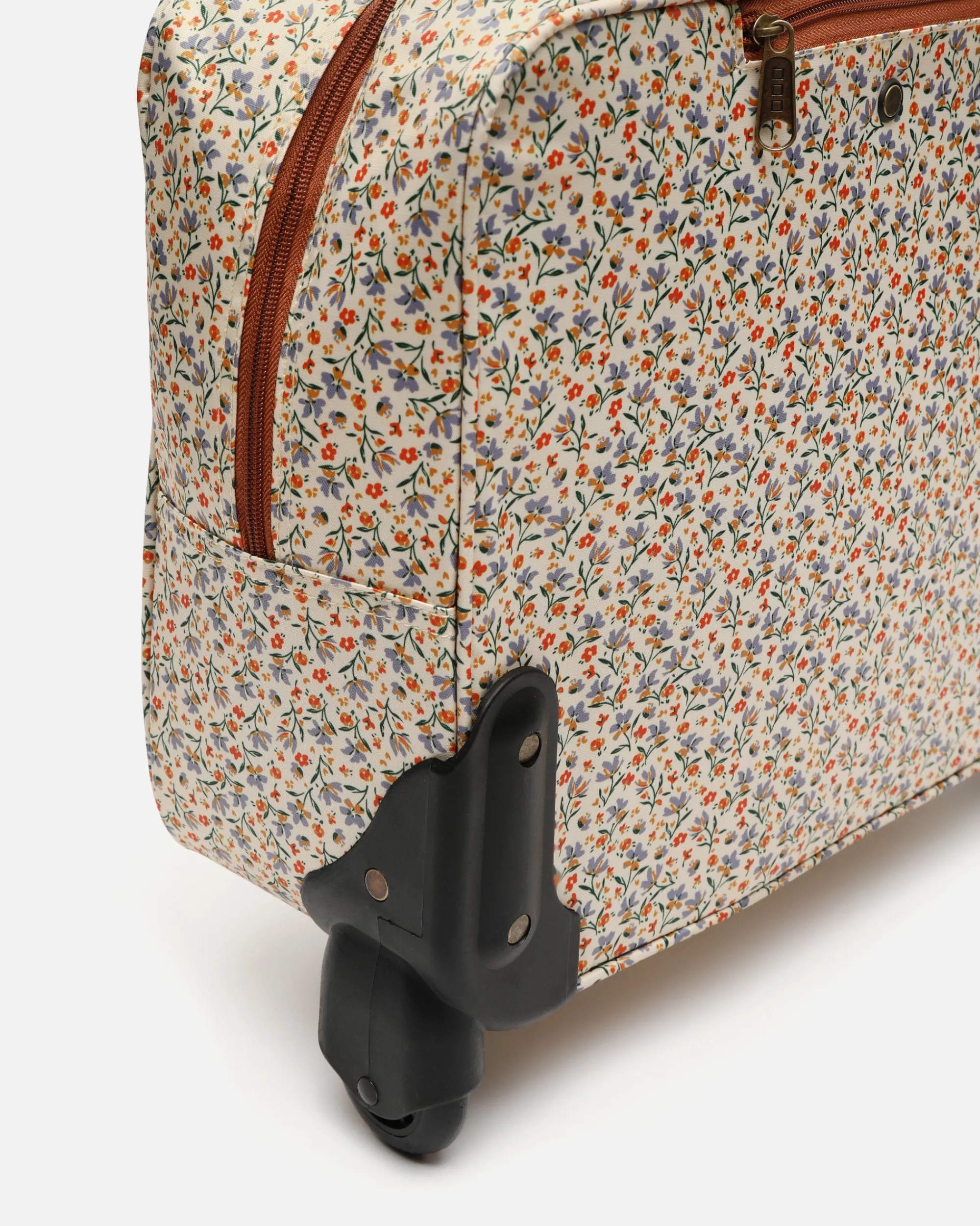 Misako Maletín con ruedas estampado