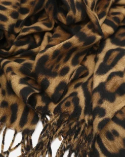 Misako Maxi bufanda animal print